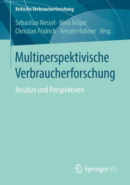 Cover Multiperspektivische Verbraucherforschung Nessel et al. Springer VS