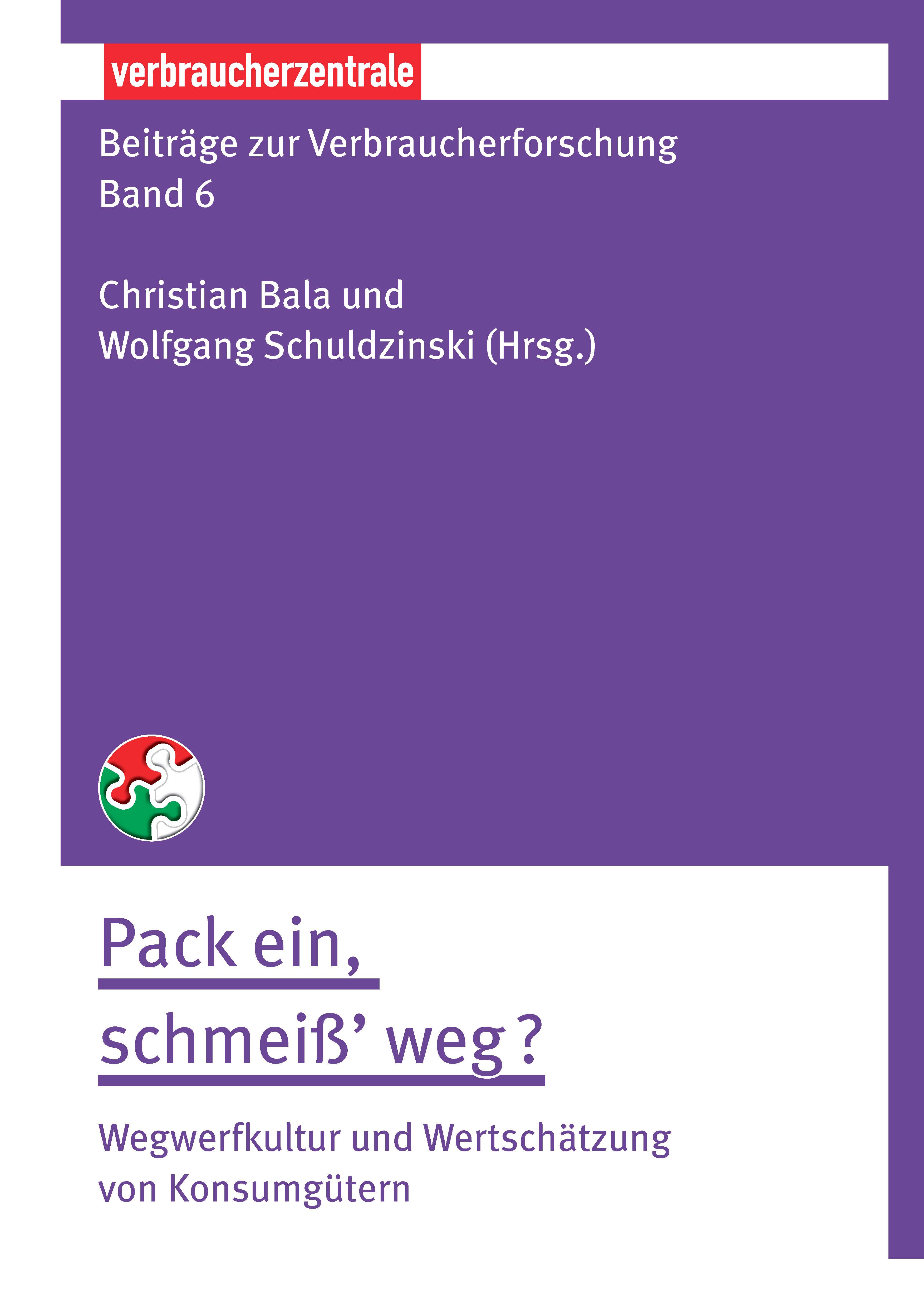 Titel Buch Verbraucherforschung