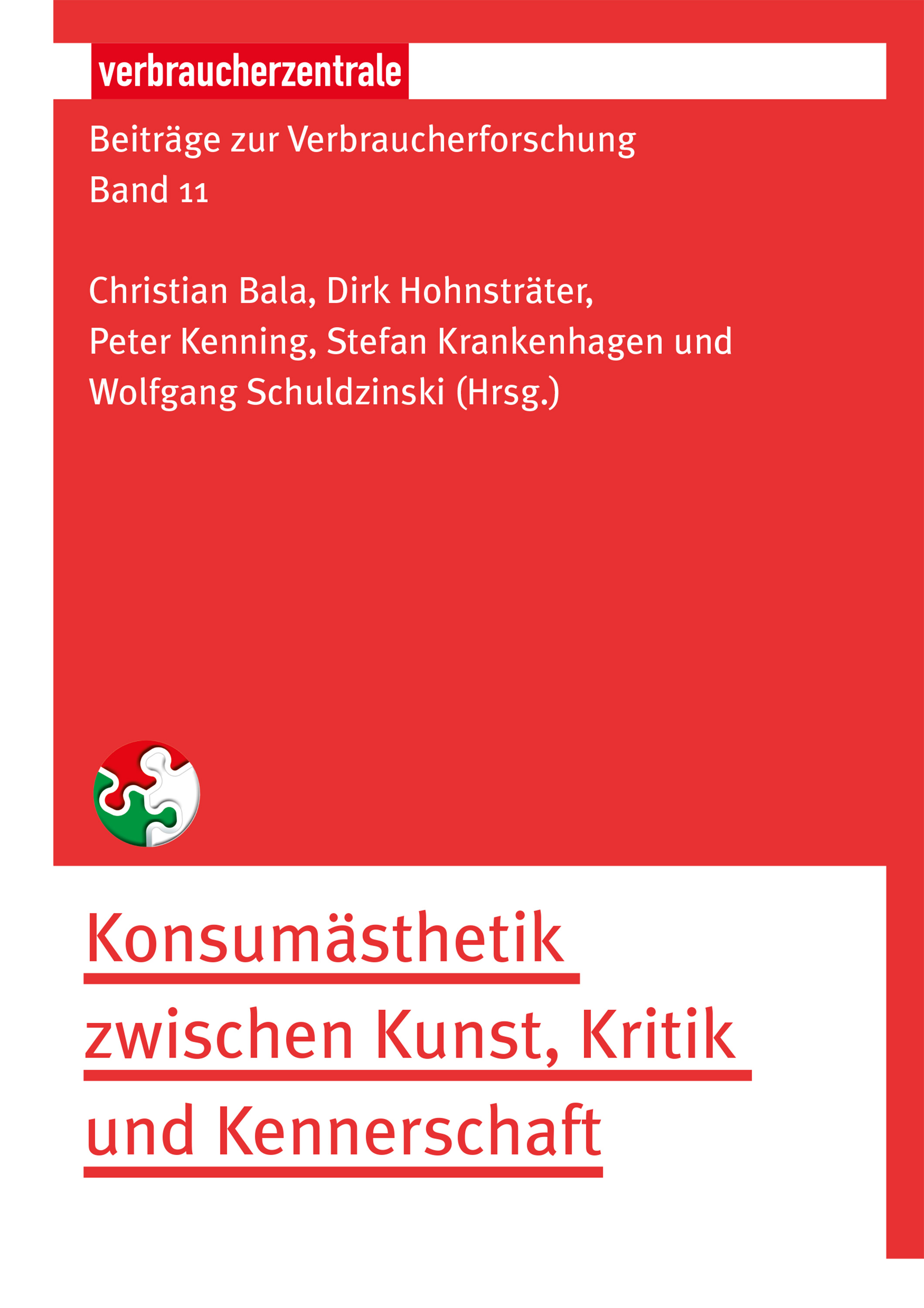 Verbraucherforschung bzv Titel Cover Konsumästehtik KVF